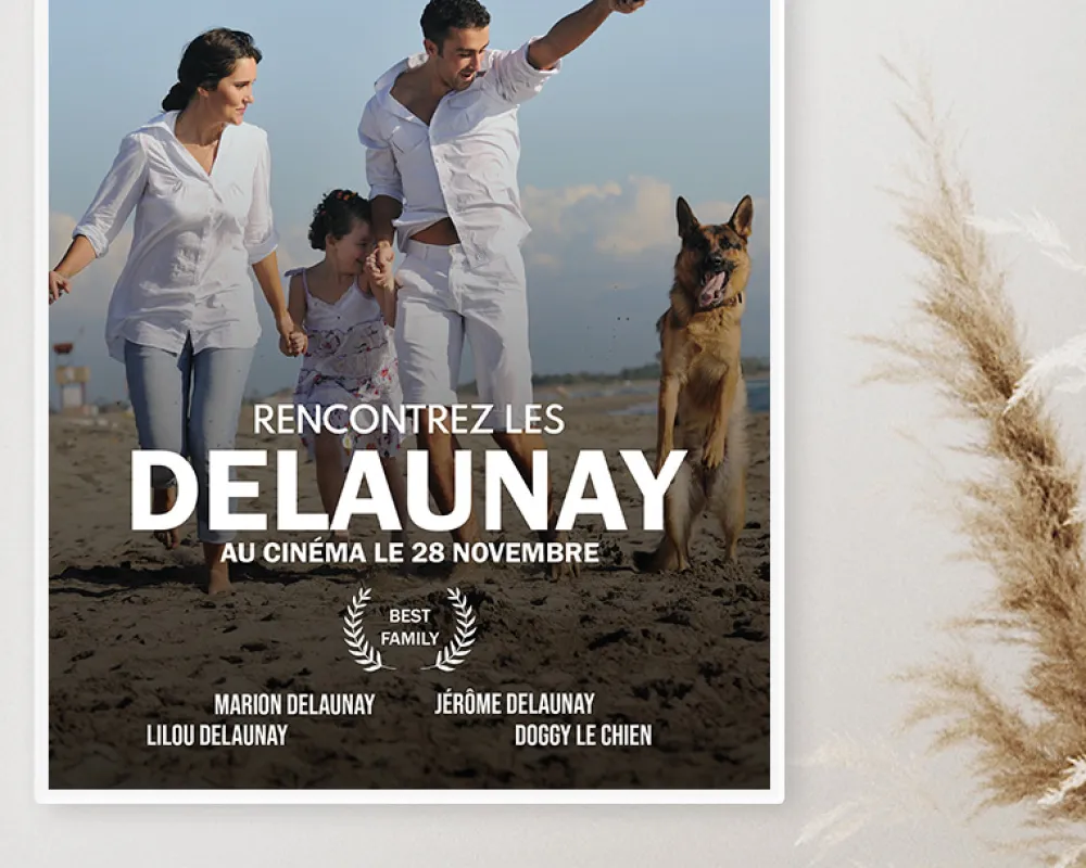 Affiche de film personnalisée|Cadeaux.com