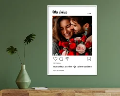 Affiche Instagram personnalisée|Cadeaux.com New