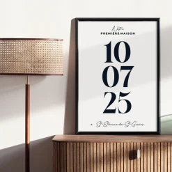 Affiche personnalisée - Date Marquante|Cadeaux.com Clearance