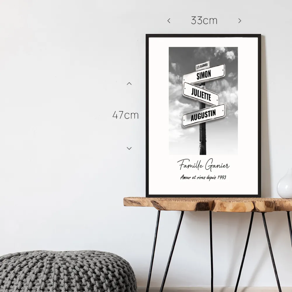 Affiche personnalisée - Destination NYC|Cadeaux.com Discount