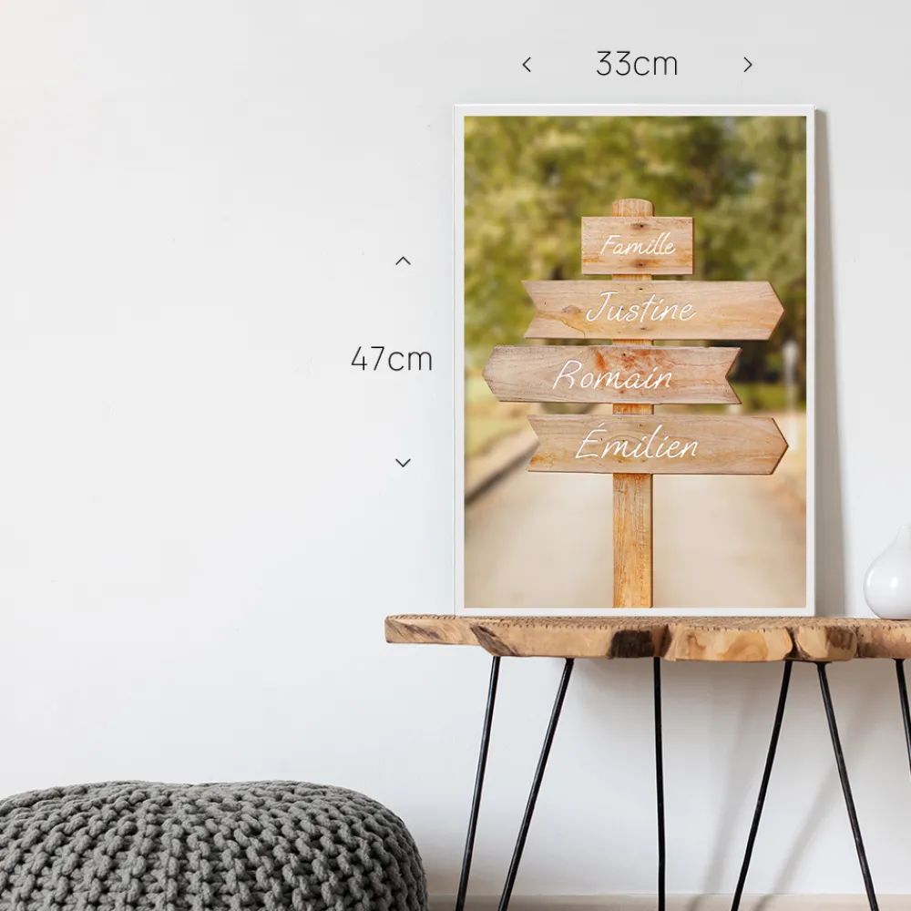 Affiche personnalisée - Destination Bohème|Cadeaux.com Clearance