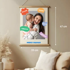 Affiche personnalisée - Eclats de Couleurs|Cadeaux.com New