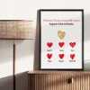 Affiche personnalisée - Mamie et ses petits coeurs|Cadeaux.com Outlet