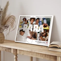 Affiche personnalisée - Multi photos famille|Cadeaux.com New