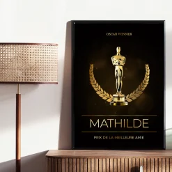 Affiche personnalisée - Oscars|Cadeaux.com Outlet