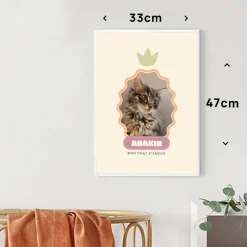 Affiche personnalisée - Pet Lovers Club|Cadeaux.com Hot