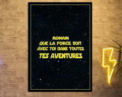 Affiche personnalisée - Star Wars|Cadeaux.com Best