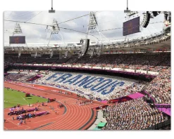 Affiche personnalisée sport - Stade|Cadeaux.com Discount