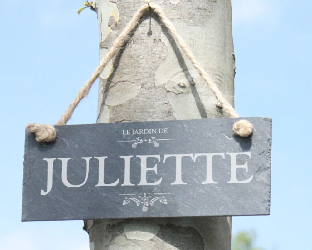 Ardoise de jardin décorative personnalisée|Cadeaux.com New