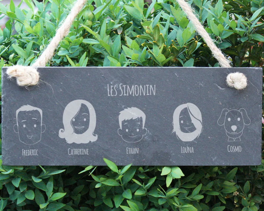 Ardoise Personnalisable - Collection Family Circus|Cadeaux.com Online