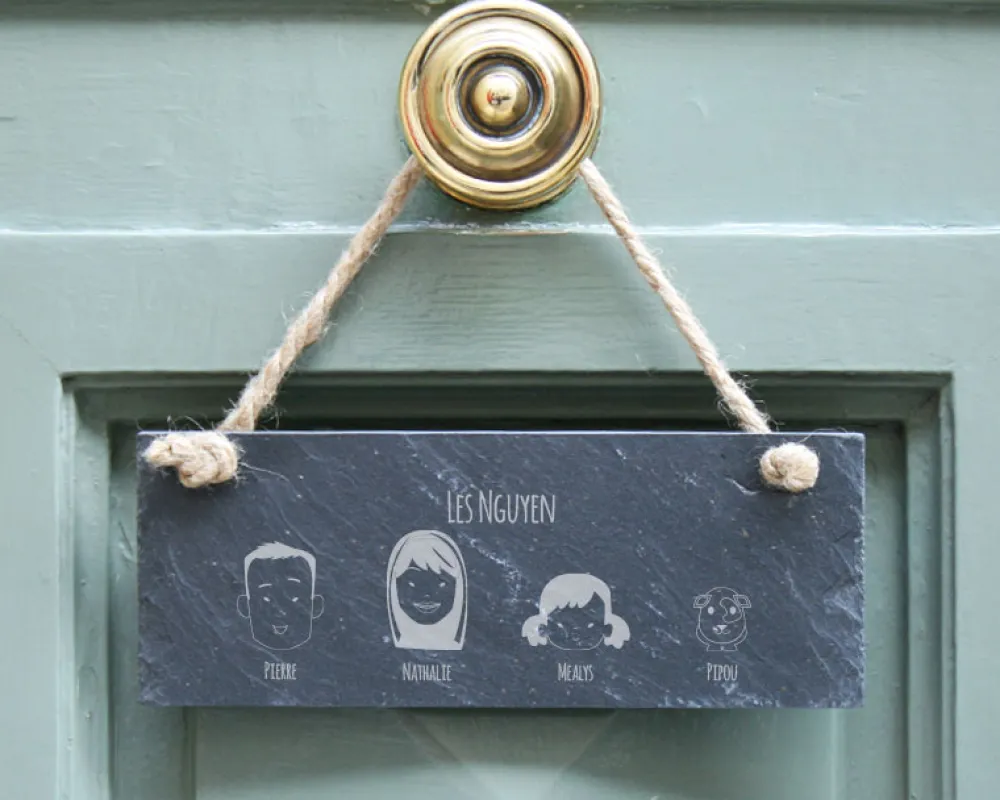 Ardoise Personnalisable - Collection Family Circus|Cadeaux.com Online