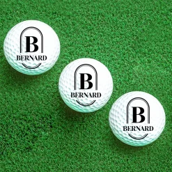 Balles de golf personnalisées (lot de 3) - Prénom|Cadeaux.com Clearance