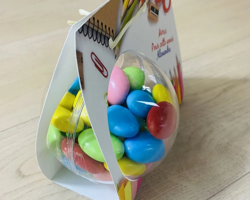 Ballotin de chocolats - Merci Maîtresse, Maître et ATSEM|Cadeaux.com New