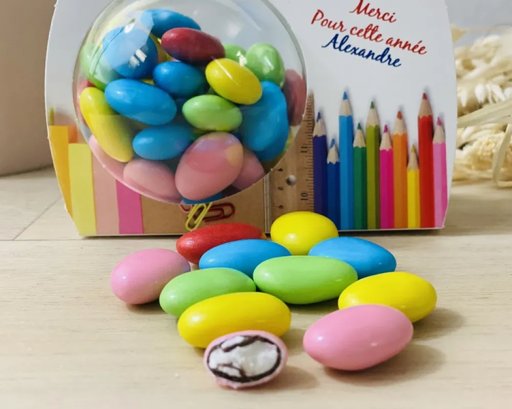 Ballotin de chocolats - Merci Maîtresse, Maître et ATSEM|Cadeaux.com New