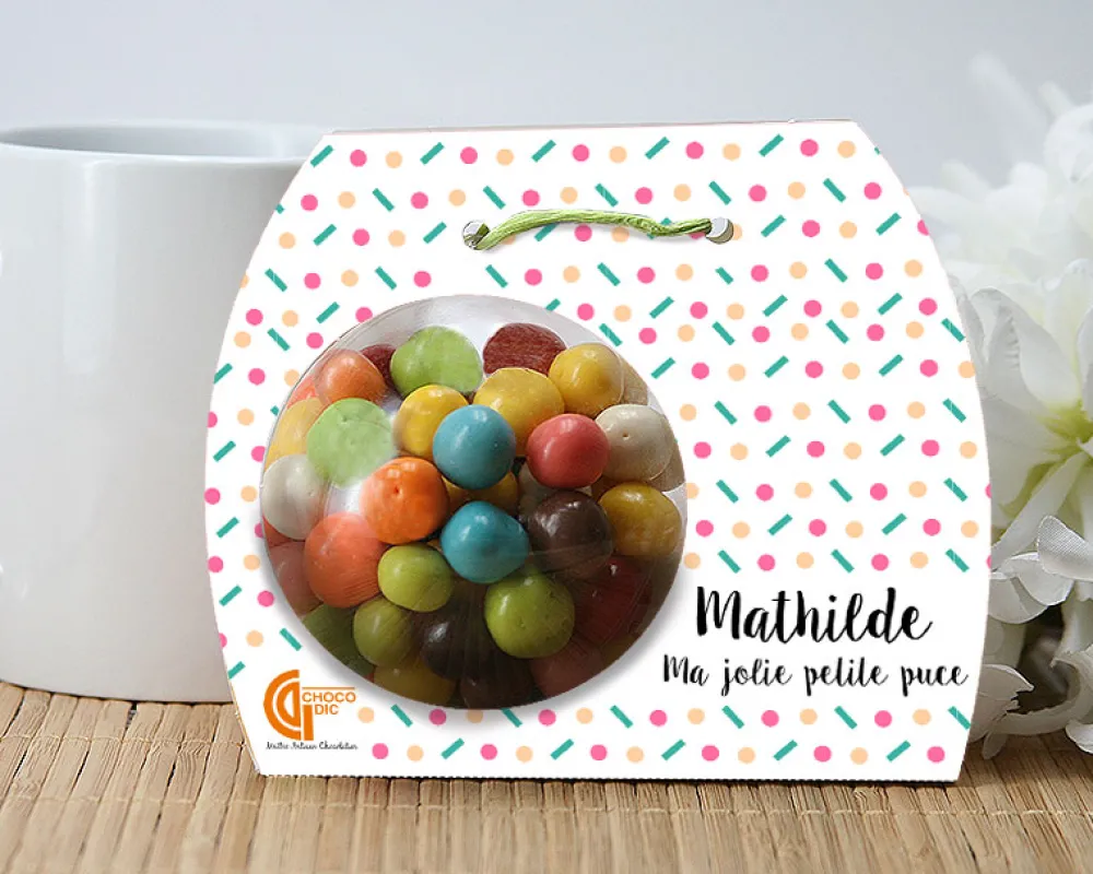 Ballotin de chocolats Message|Cadeaux.com