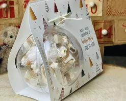 Ballotin de nougat au caramel beurre salé Personnalisable - Noël|Cadeaux.com