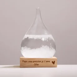 Baromètre Tempête Storm Glass - Message coeur|Cadeaux.com Outlet