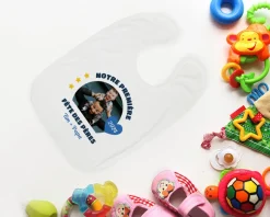 Bavoir bébé Personnalisable - Première Fête des Pères|Cadeaux.com Discount