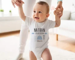 Body personnalisé pour bébé - Naissance - Bleu|Cadeaux.com Online