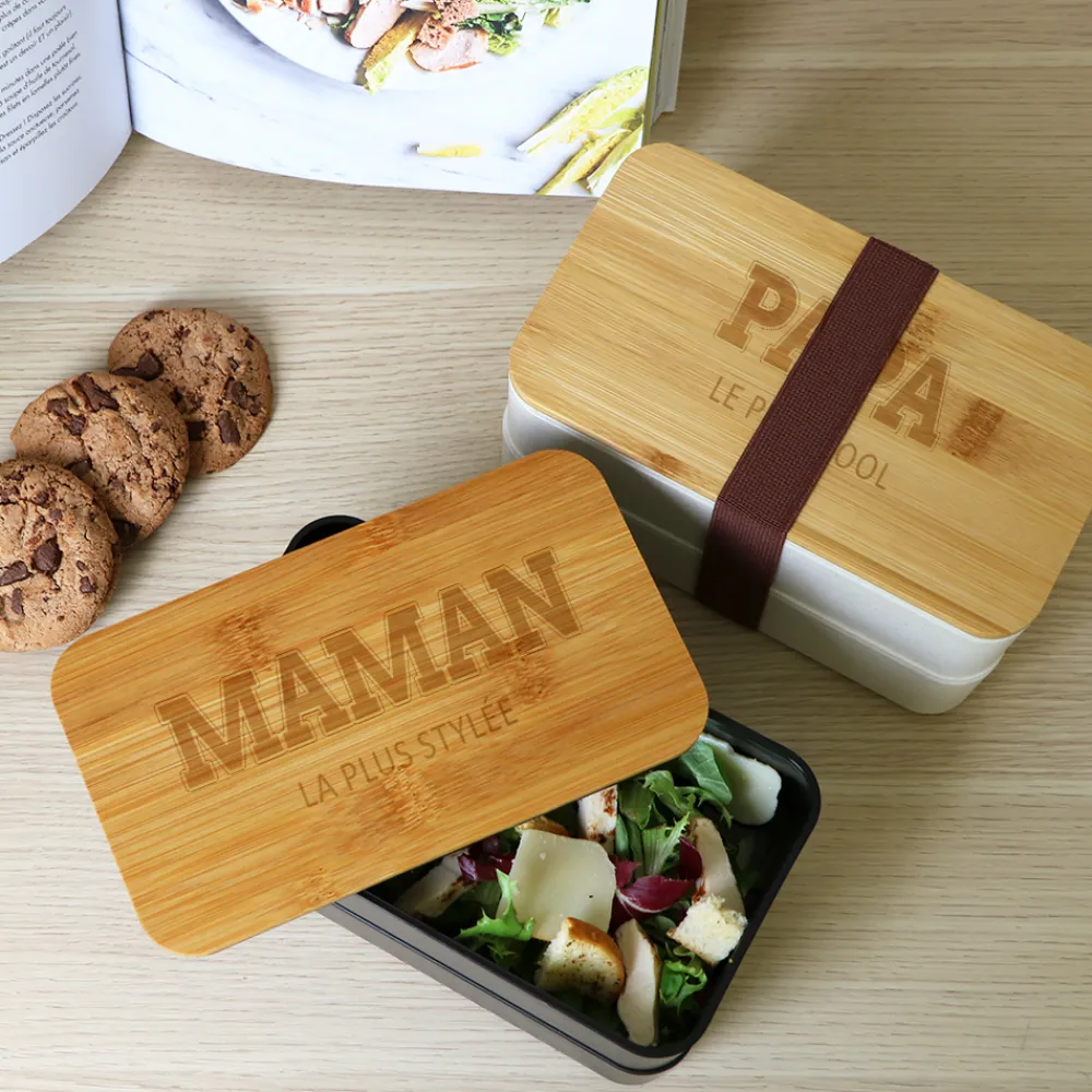 Boite à bento personnalisée - College Style|Cadeaux.com Outlet
