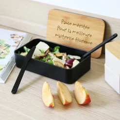Boite à bento personnalisée - Mots d'enfants pour maitresse|Cadeaux.com Best