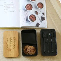 Boite à bento personnalisée - Mots d'enfants pour maitresse|Cadeaux.com Best