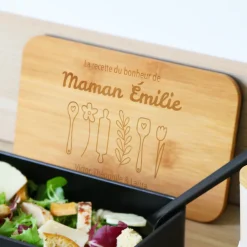 Boite à bento personnalisée - Recette du Bonheur|Cadeaux.com Clearance