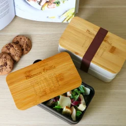Boite à bento personnalisée - Recette du Bonheur|Cadeaux.com Clearance