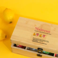 Boite à thé personnalisée - Définition Maitresse|Cadeaux.com Hot