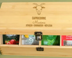 Boite à thé personnalisée - Signe Astro|Cadeaux.com