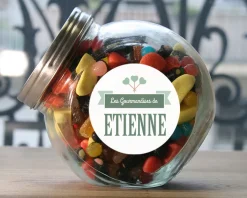Bonbonnière personnalisable - les Gourmandises de|Cadeaux.com