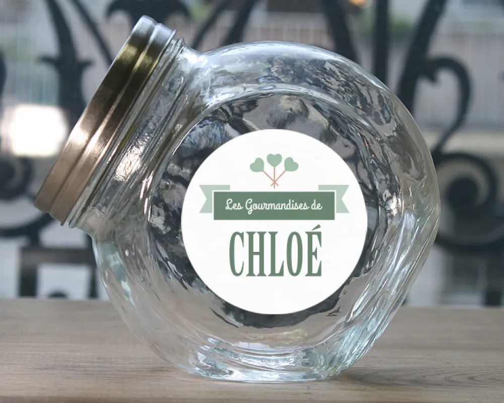 Bonbonnière personnalisable - les Gourmandises de|Cadeaux.com