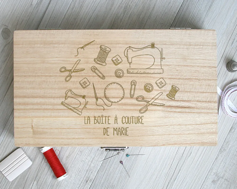 Boîte à couture personnalisée|Cadeaux.com Hot