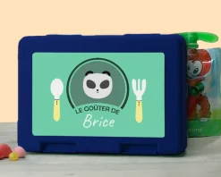 Boîte à goûter Personnalisable - Petit Panda|Cadeaux.com Hot