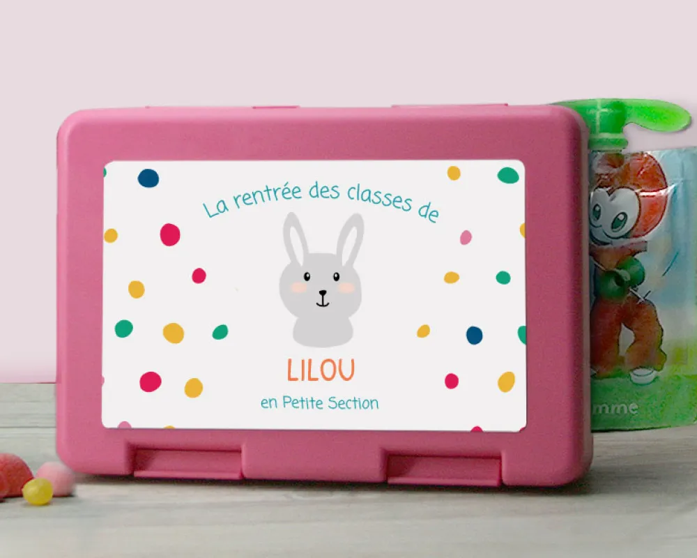 Boîte à goûter personnalisable - Collection Animaux|Cadeaux.com Sale
