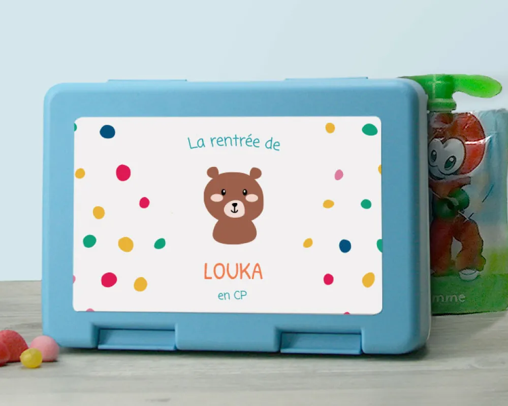 Boîte à goûter personnalisable - Collection Animaux|Cadeaux.com Sale