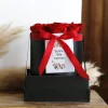 Boîte à roses éternelles personnalisée - Message|Cadeaux.com New