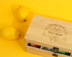 Boîte à thé Couple|Cadeaux.com Sale