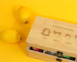 Boîte à thé Family Circus|Cadeaux.com Best