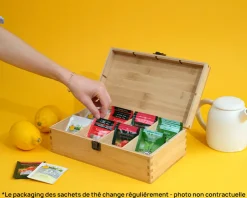 Boîte à thé personnalisable - Collection Remerciement|Cadeaux.com Online