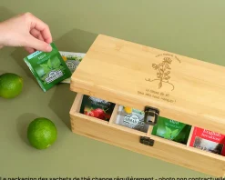 Boîte à thé personnalisable - Collection Remerciement|Cadeaux.com Online