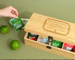 Boîte à thé personnalisable - Merci Maîtresse, Maître et ATSEM|Cadeaux.com Online
