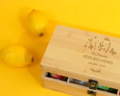 Boîte à thé personnalisée - Collection Première Fête des Mères|Cadeaux.com Sale