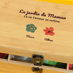 Boîte à thé personnalisée - Famille fleurs|Cadeaux.com Best