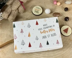 Boîte de chocolat Personnalisable - Noël|Cadeaux.com