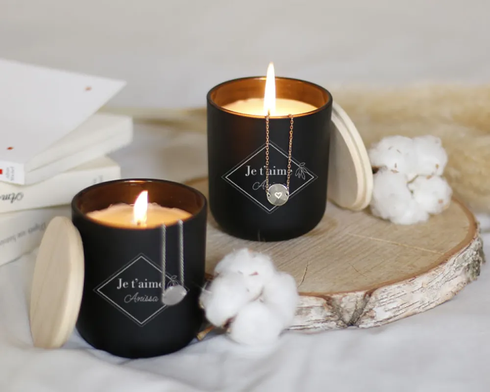 Bougie bijou personnalisée - Bracelet argent ou plaqué or|Cadeaux.com New