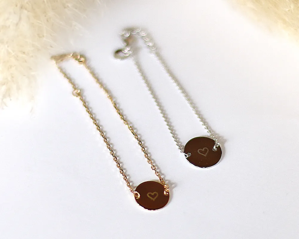 Bougie bijou personnalisée - Bracelet argent ou plaqué or|Cadeaux.com New