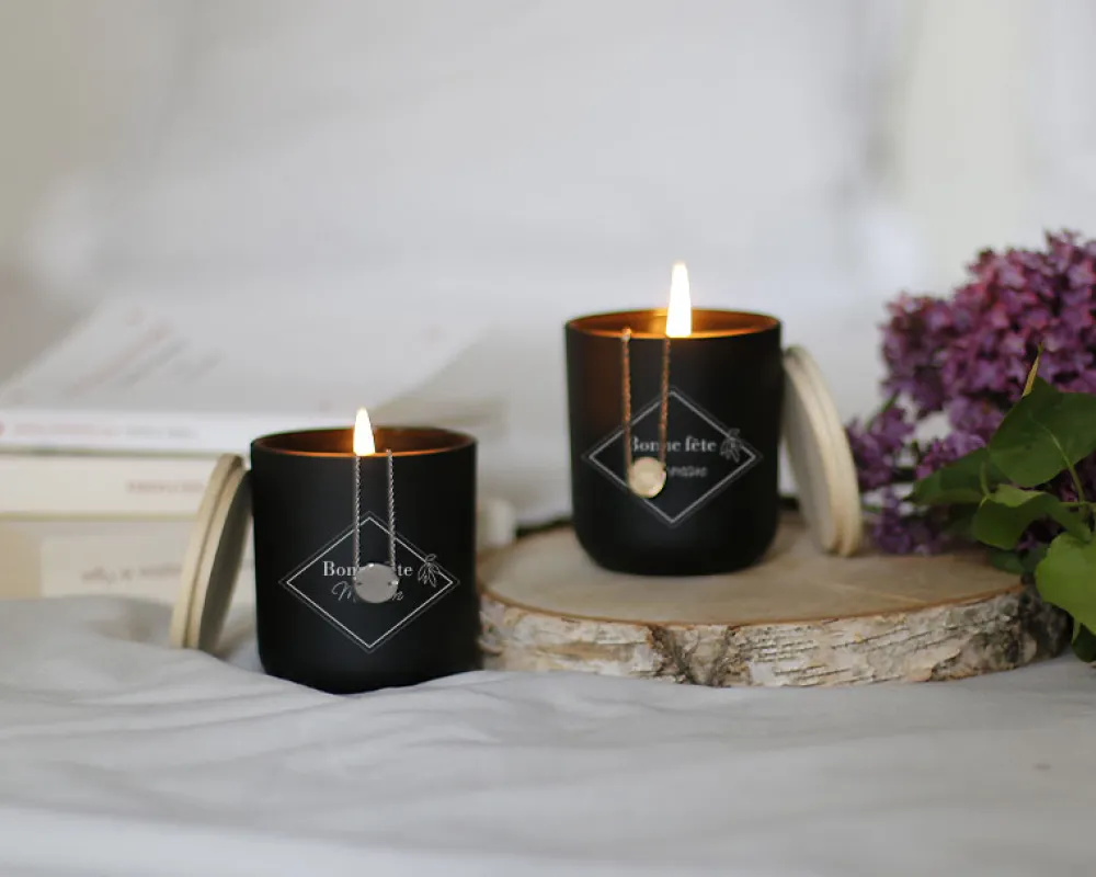 Bougie bijou personnalisée - Bracelet argent ou plaqué or|Cadeaux.com New