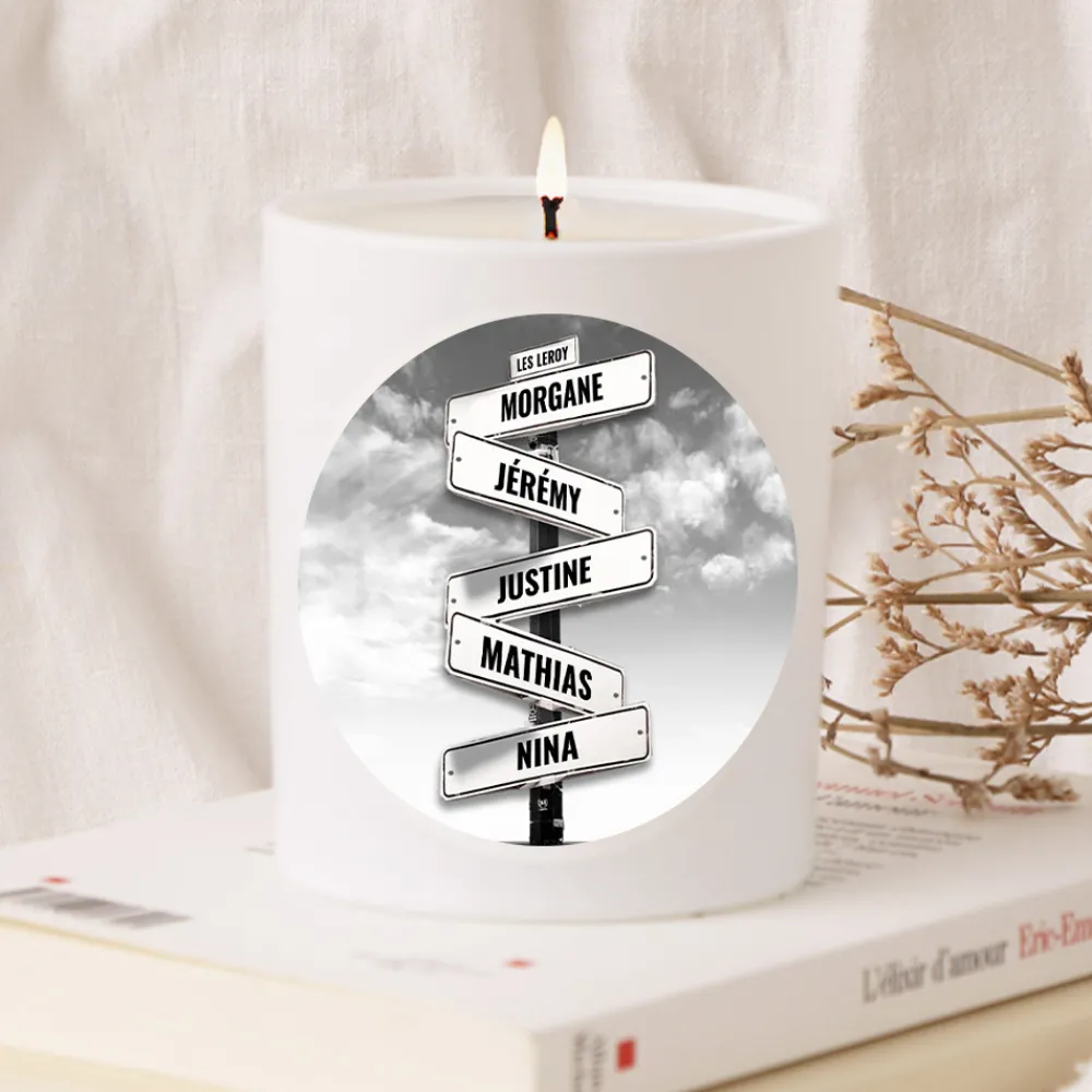 Bougie blanche personnalisée - Destination NYC|Cadeaux.com Sale