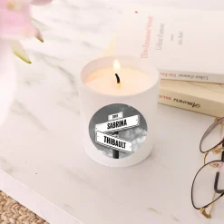 Bougie blanche personnalisée - Destination NYC|Cadeaux.com Sale